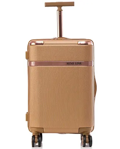 Валіза Semi Line 20" (S) Gold (T5667-2) (DAS302654) - фото 3
