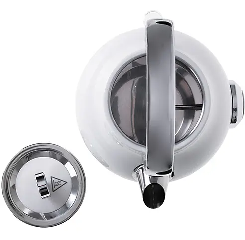 Електрочайник з термометром Adler AD 1346 White - фото 4