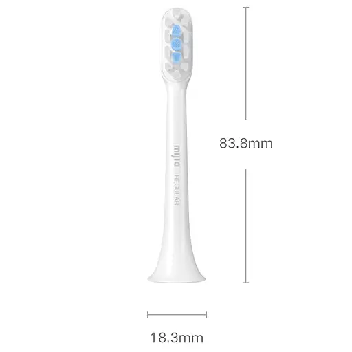 Насадка для зубної електрощітки MiJia T301/T302 Regular (MBS303) 3 шт. - фото 6