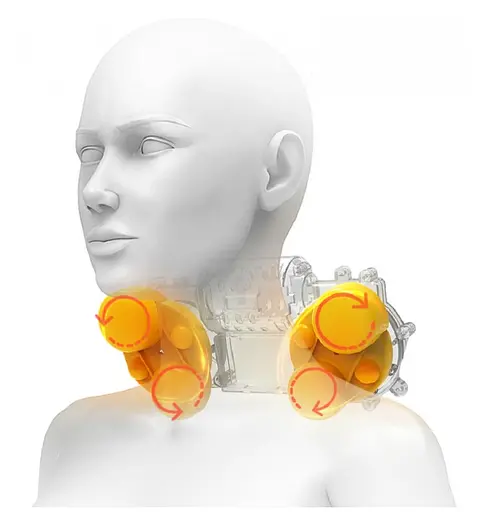 Массажная подушка с подогревом Benbo AM-506 - фото 6