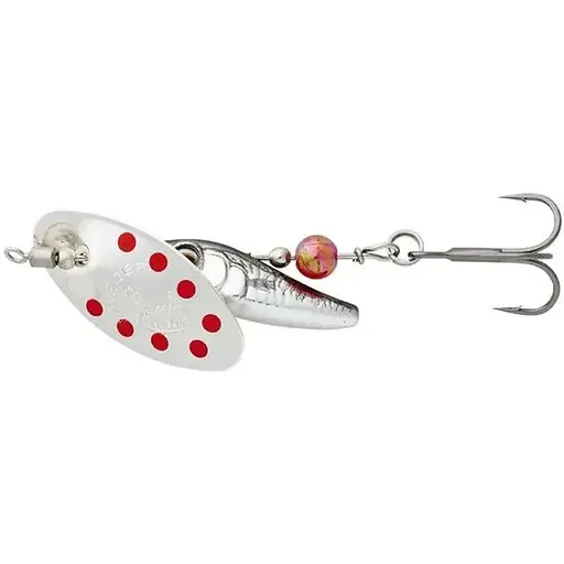 Блешня Savage Gear Sticklebait Spinner #3 9.1g Білий/Червоний (1013-1854.44.77)