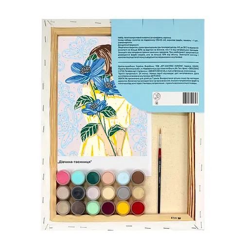 Картина за номерами Rosa Start Дівчина-таємниця - фото 2