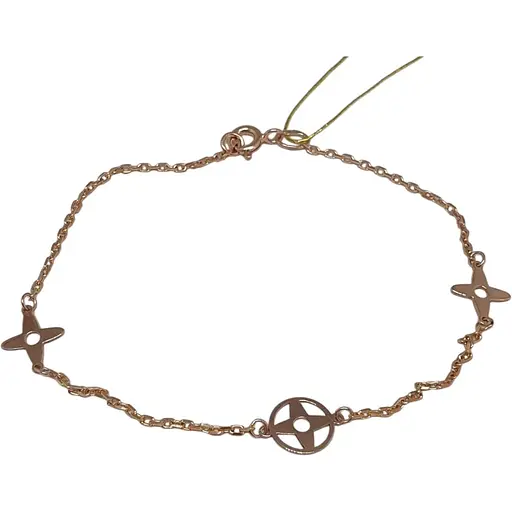 Золотий браслет Платон. 1Б033/00Б 17,5