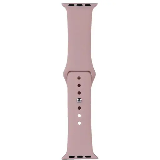 Ремешок Apple Watch Silicone 42/44/45/46/49 мм Розовый L (19) - фото 1