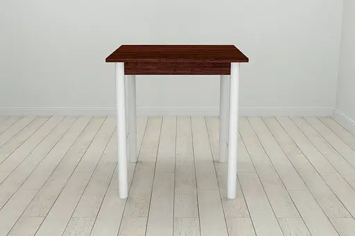 Стол кухонный Ferrum-decor Агата 75x70x70 Белый ДСП Венге 16мм (FRD-105594) - фото 4