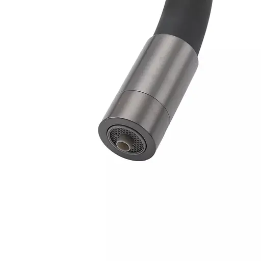 Смеситель для кухни под фильтр Frap с гибким изливом F4396-15 Графитовый хром - фото 3