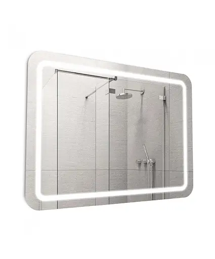 Дзеркало Мойдодир Палермо 100x75/75x100 з LED-підсвіткою - фото 1