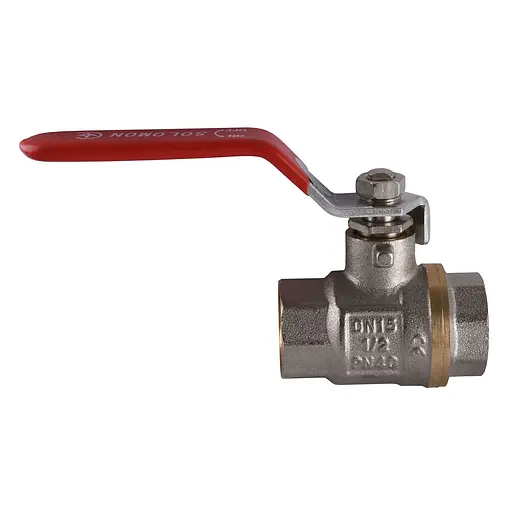 Кран кульовий прямий Solomon 1/2″ ВВ КР PN40 B1001 - фото 2