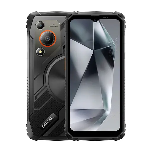 Смартфон Oscal Marine 1 4/128GB Black - фото 3