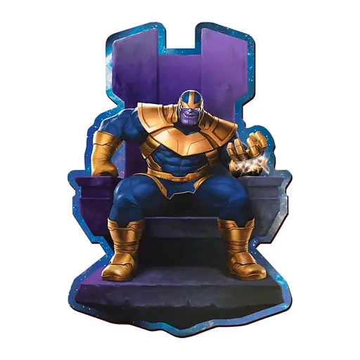 Пазли "Герої Marvel Танос на троні" 160 елементів Wooden 20184 Trefl, в коробці (5900511201840) - фото 2