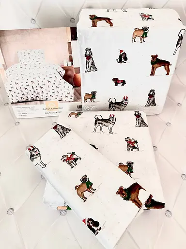 Постельное белье Party Dogs Фланель Cotton Collection pbe0051280 - фото 2
