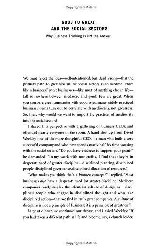 Good to Great and the Social Sectors. A Monograph to Accompany Good to Great - фото 4