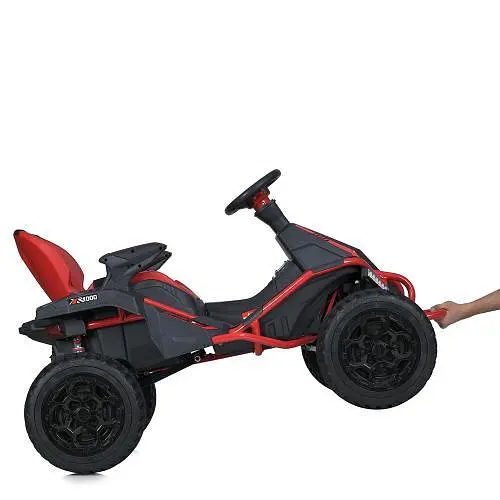 Электромобиль детский Bambi Карт M 6029EBLR-3 24V на мощных 4 моторах с подсветкой фар и пультом управления - фото 2