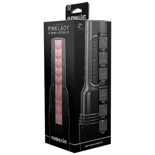 Мастурбатор-вагіна Fleshlight Pink Lady Mini-Lotus нова текстура