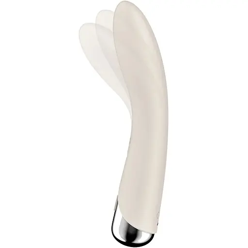 Вибратор Satisfyer Spinning Vibe 1 Beige - фото 2