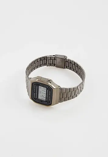 Чоловічі наручні годинники Casio Collection A168WEGG-1AEF оригінальні японські зі сталевим браслетом - фото 8