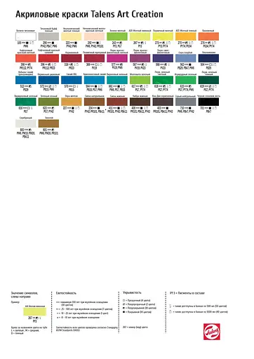 Краска акриловая Talens Art Creation 750 мл Royal Talens - фото 3