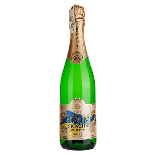 Уценка. Вино игристое ArtWinery Крым Украина белое біле брют 0.75 л