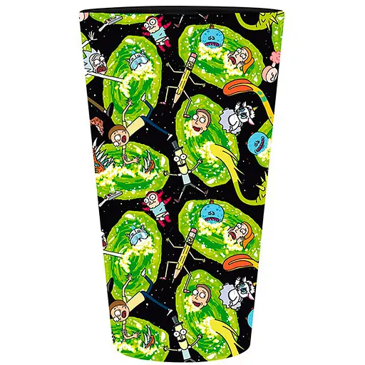 Склянка Rick and Morty Portals (Рік і Морті) - фото 1