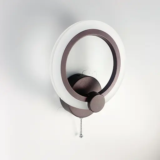 Світлодіодна модель бра в кольорі coffee Line F 2374/1S CF - фото 3