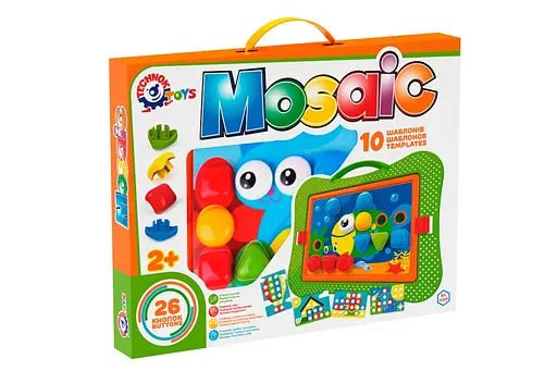Мозаика 6269 Технок, 10 трафаретов, 26 фишек (4823037606269) - фото 5