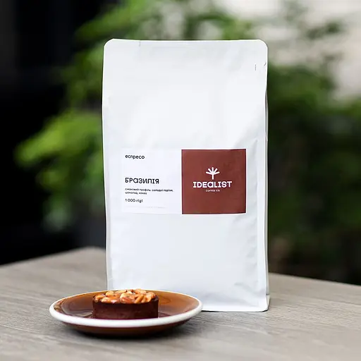 Кофе в зернах Idealist Coffee & Co. Бразилия эспрессо 1 кг - фото 2