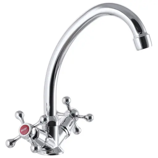 Смеситель для кухни Master 555 СС0488, Хром - фото 1