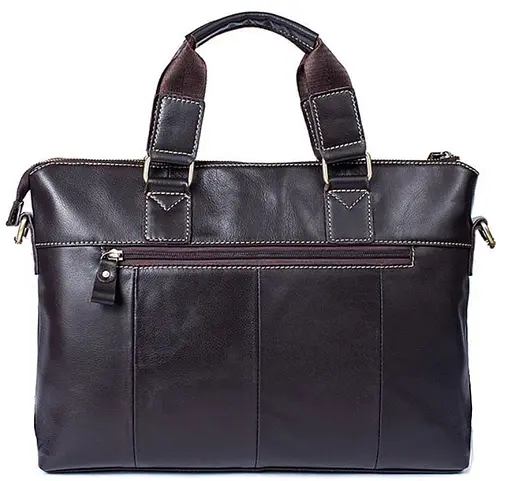 Чоловіча шкіряна сумка Vintage 39х26,5х5 см sum0015582 - фото 2