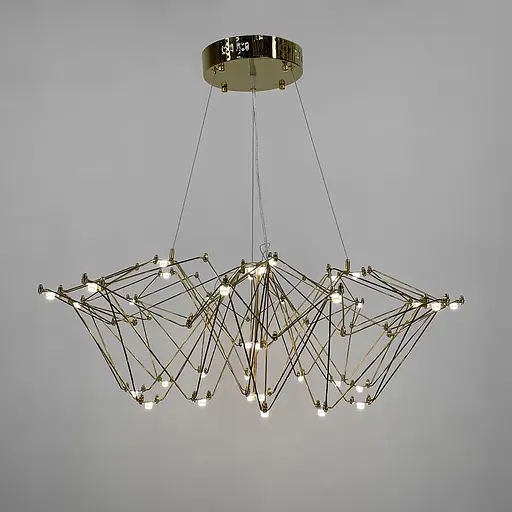 Невагома золота люстра Ø 80 см | Арт. MJ 206-800 Titanium | Line F - фото 6