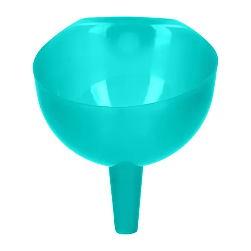 Лейка сливная воронка пластмассовая на банку, Kitchette Бирюзовый 86374 - фото 5