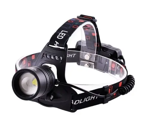 Налобный фонарь Police BL-T80-P50 + ЗУ microUSB + 2х18650