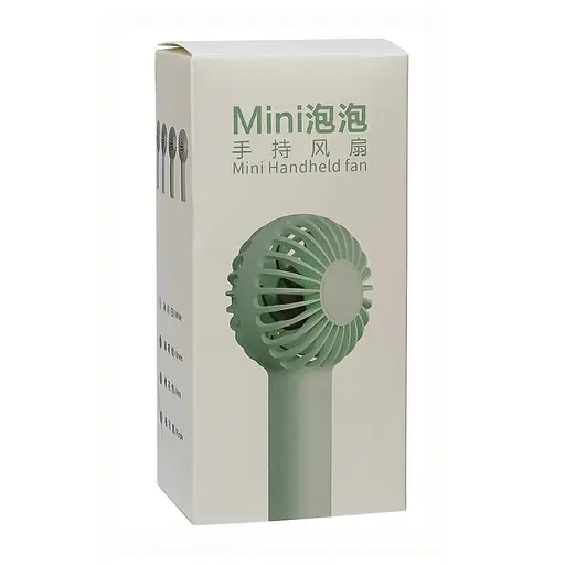 Вентилятор ручной беспроводной GXQC DC03 фиолетовый - фото 6