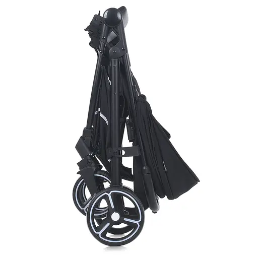 Прогулочная коляска-книга Bambi M 4249-2 Black Matt - фото 9