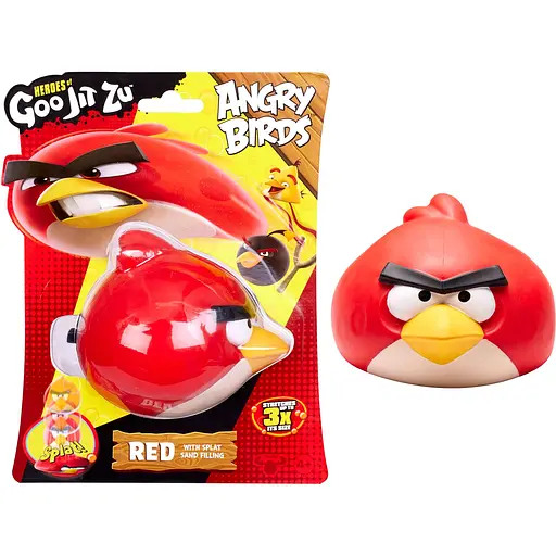 Фігурка GooJitZu Птах Ред Енгрі Бьордс розтягується (123991) - фото 2