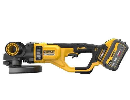 Шлифмашина угловая аккумуляторная DeWalt с АКБ и ЗУ DCG460X2 - фото 2