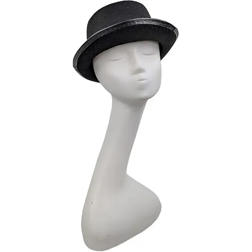 Шляпа Цилиндр черный - фото 5