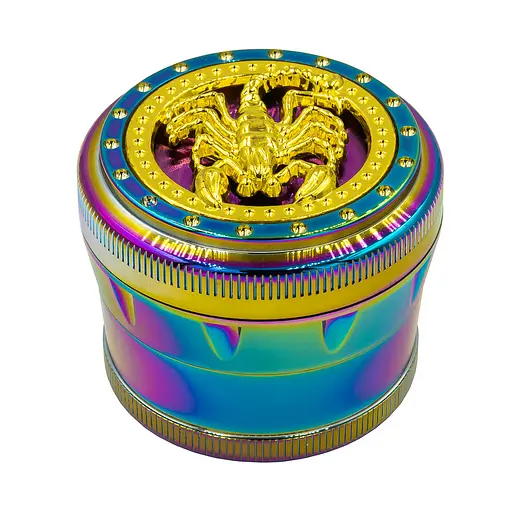 Гриндер для измельчения табака HL-198 Скорпион Rainbow (10893) - фото 2