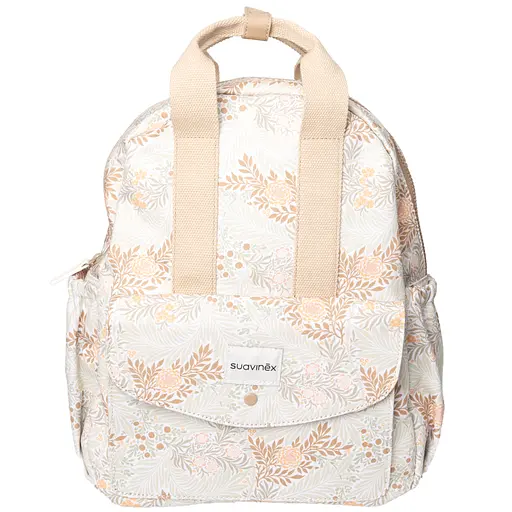 Рюкзак для мамы Suavinex Poetry белый с рисунком (403051)