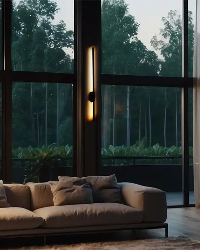 Бра, настінний світильник TK Lighting 18074 Flash LED 1x24W 3000K 1200Lm IP20 чорний - фото 2