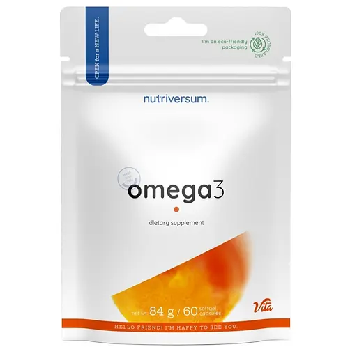 Добавка дієтична Nutriversum Омега 3, 90 капсул - фото 1