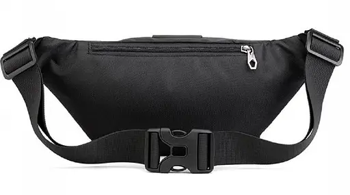 Чоловіча сумка поясна чорна Confident sum0028688 - фото 2