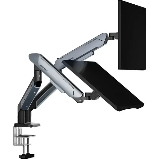 Настільне кріплення для моніторів Anda Seat Stealth Pro II Duo 17-42` Black Titanium (AD-W-A9-2S-BT) [148297] - фото 8