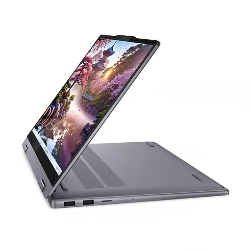 Ноутбук Lenovo IdeaPad 5 14IAL10 2-в-1, (83KT002BRM), AMD Ryzen AI 7350 до 5 ГГц, 14" WUXGA, 16 ГБ, 1 ТБ, графіка AMD Radeon 860M, FreeDOS, Luna Gray - фото 6