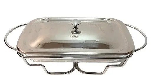 Марміт настільний підігрівач їжі Bohmann BH-2008 термостійкий скляний посуд з підігрівом - фото 3