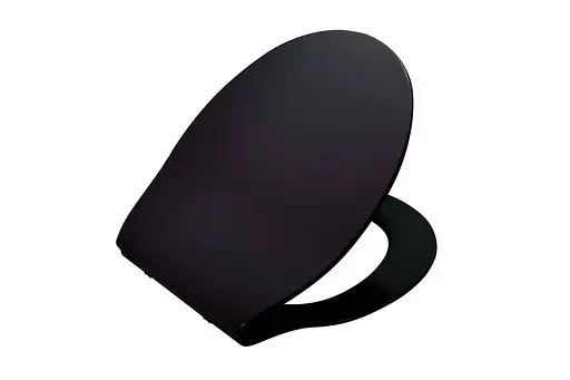 Сидение для унитаза EUR TS-4569 дюропластовое, Soft Close, металл.крепл.