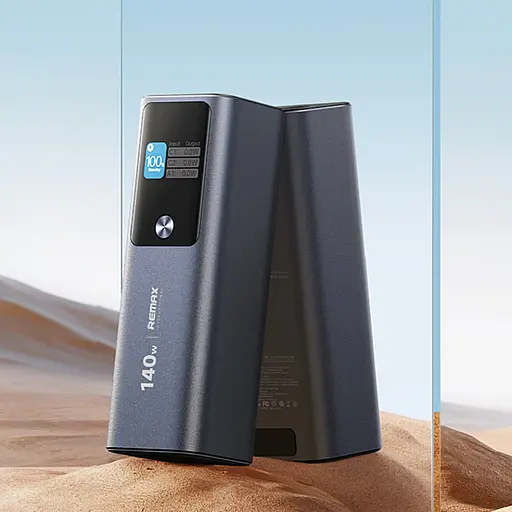 Универсальная мобильная батарея Remax RPP-662 25200mAh QC+PD (22.5W+140W) Синий - фото 3