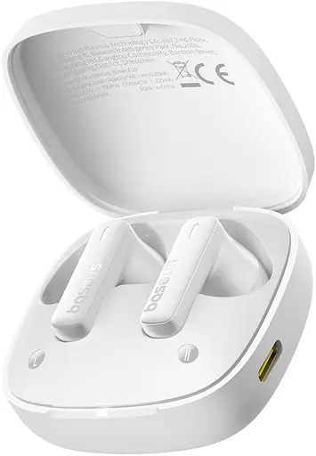 Навушники Baseus Bowie E19 White - фото 3