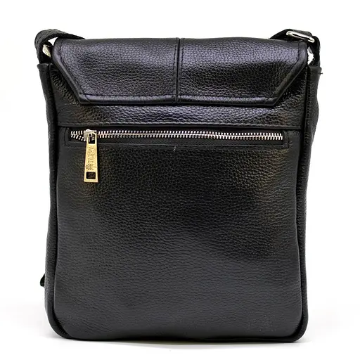 Кожаная мужская сумка через плечо TARWA 22х27х4 см sum0025819 - фото 3
