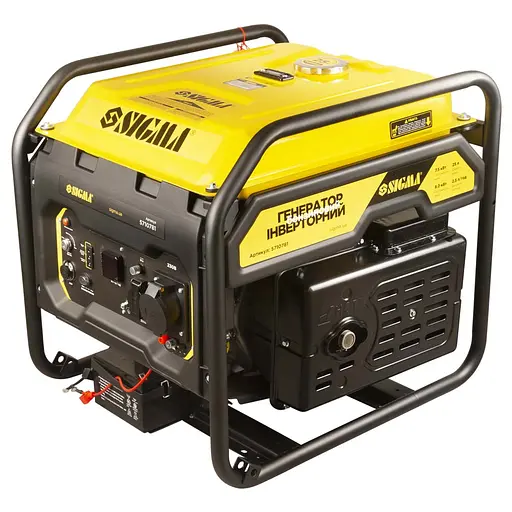 Генератор інверторний SIGMA 7.5/8.0кВт, однофзний, ручний/електро запуск, з виведенням під АВР (5710781) - фото 1
