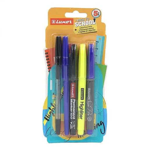 Набор Luxor Study Mate, 5 предметов